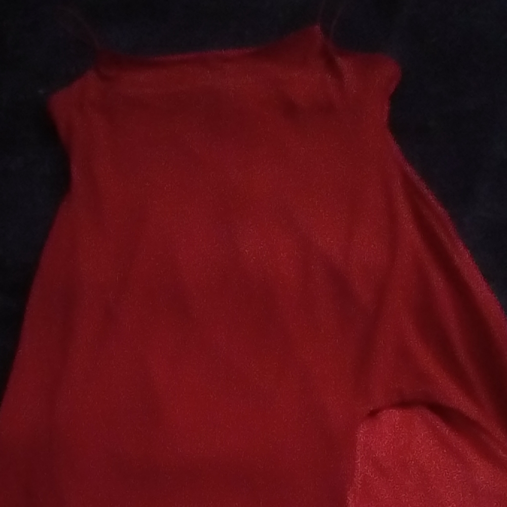 SHEIN Red Maxi Dress